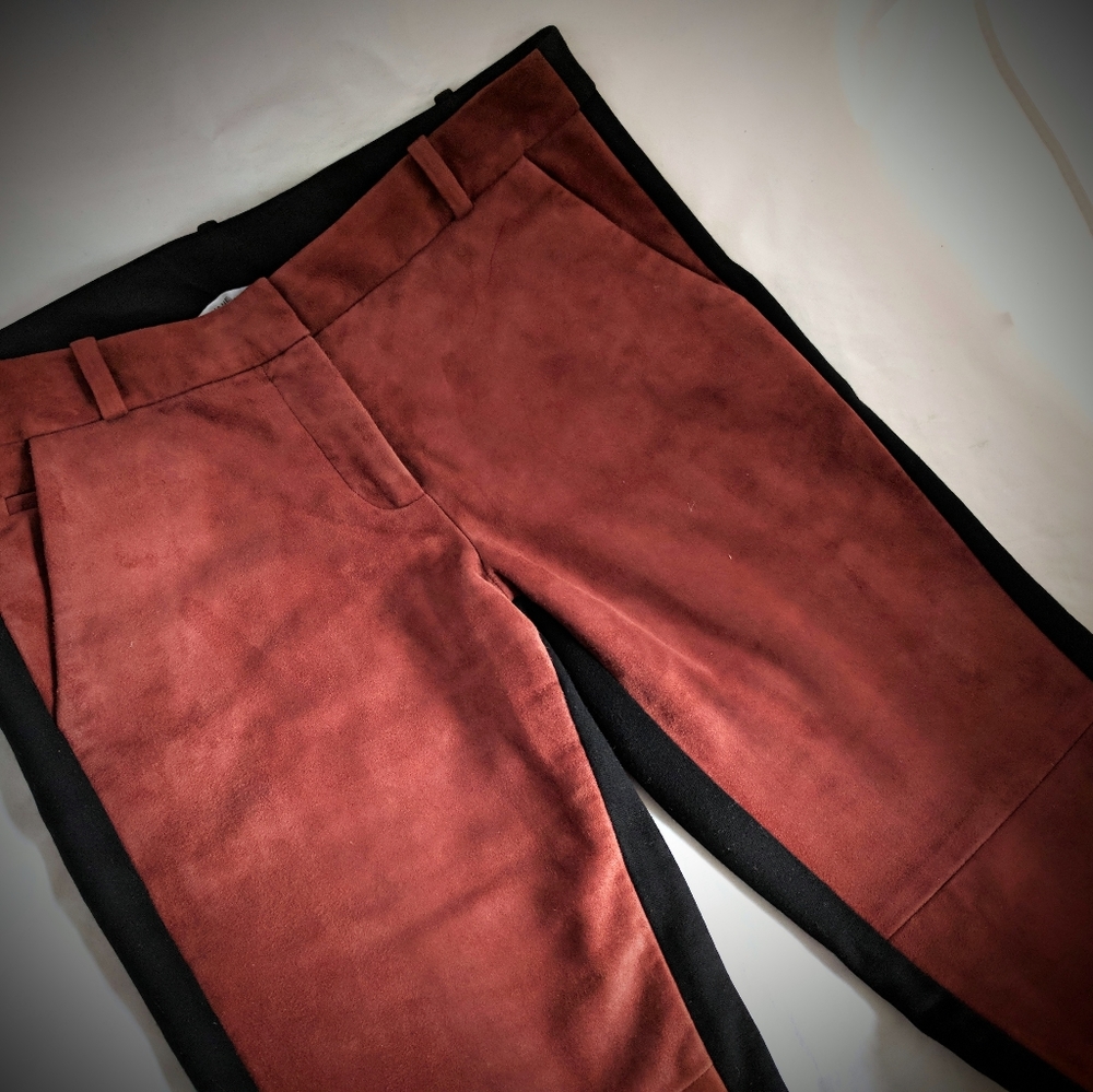 DVF Cicily Suede Pants by DIANE VON FURSTENBERG